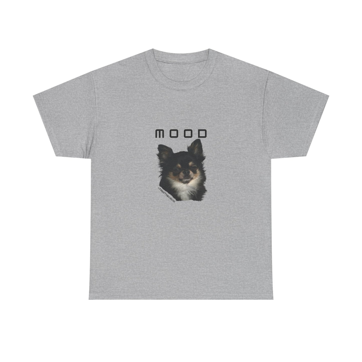 Fabio Mood Dog Unisex Heavy Cotton Tee